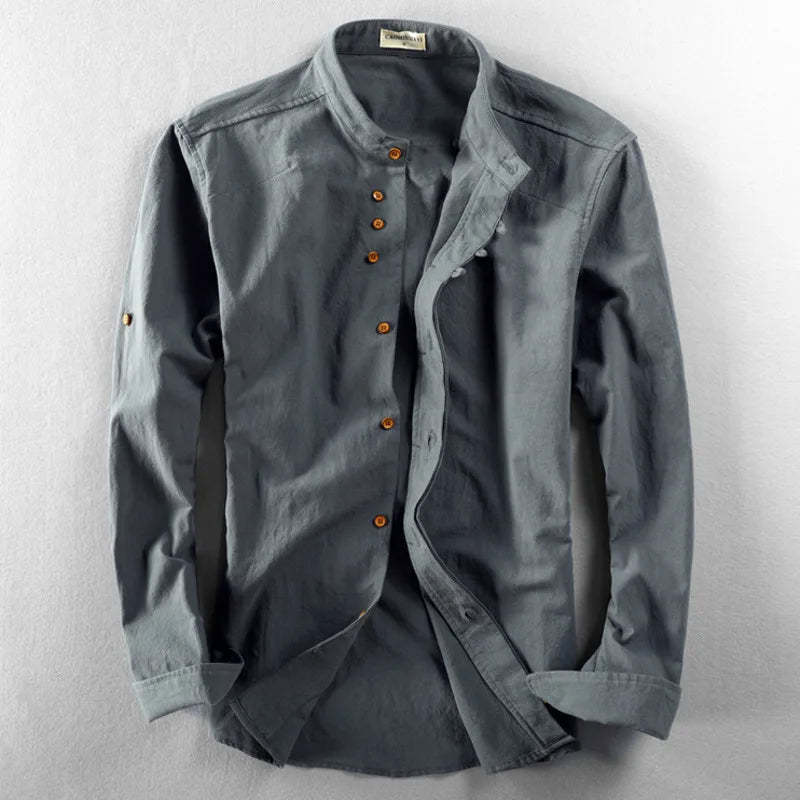 Midtown Cotton Linen Shirt