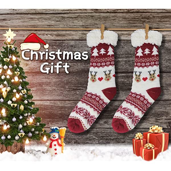 Women Winter Thick Slipper Socks