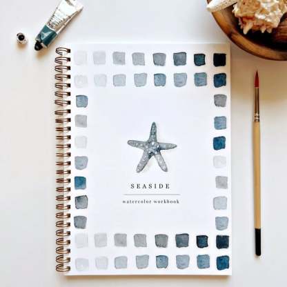 🖼️Beginner-Friendly💕 Watercolor Workbook