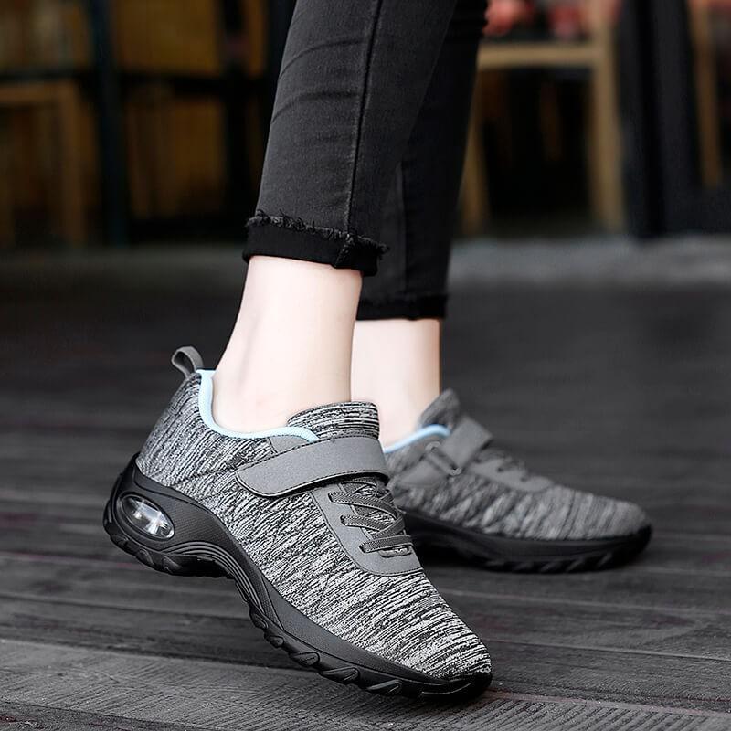 Women's Casual Comfortable Elastic Air-Cushion Non-Slip Sports Sneaker