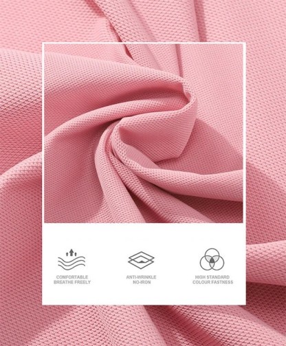 Men's summer ice silk without trace business lapel solid color simple t-shirt