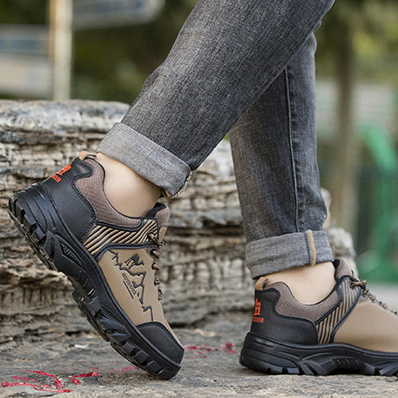 Men's Stylish Waterproof Non-slip Outdoor Hiking Shoes