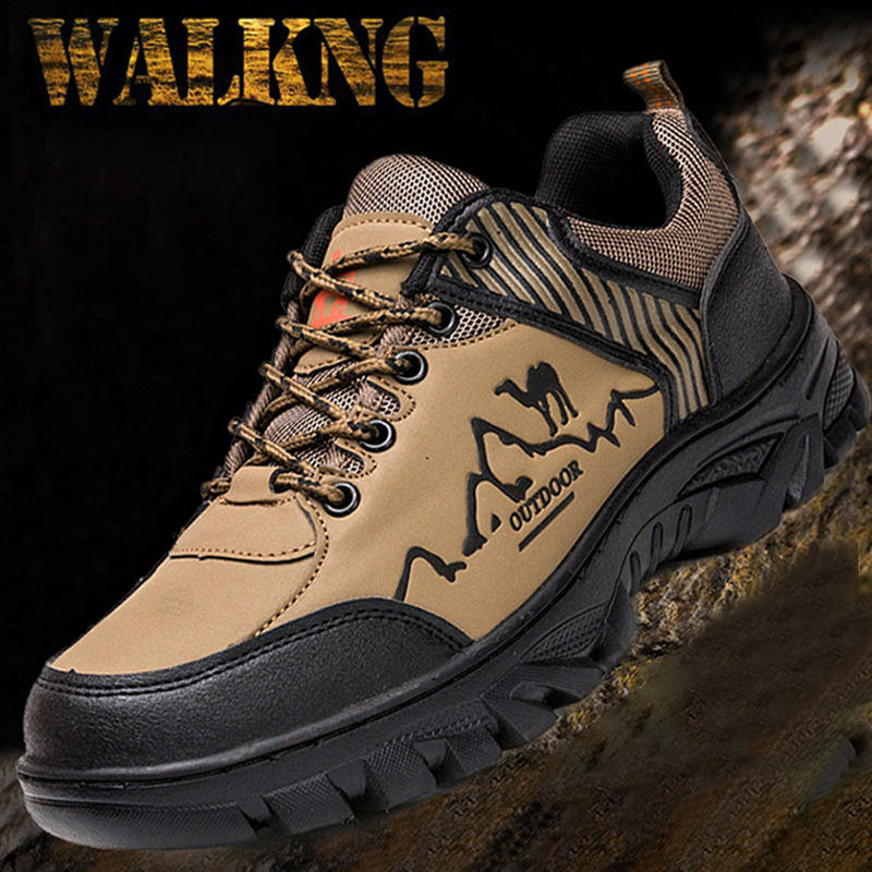 Men's Stylish Waterproof Non-slip Outdoor Hiking Shoes