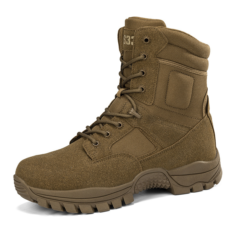 Men's Outdoor Waterproof Non-Slip Tactical Research Boots Work Winter Boots (Durability Upgrade)