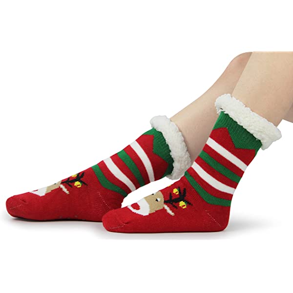 Women Winter Thick Slipper Socks