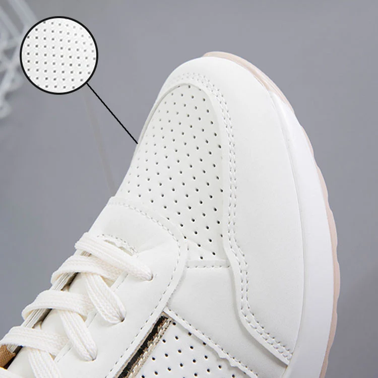 Orthopedic New Women Sneakers Lace-up Wedge Sport Design