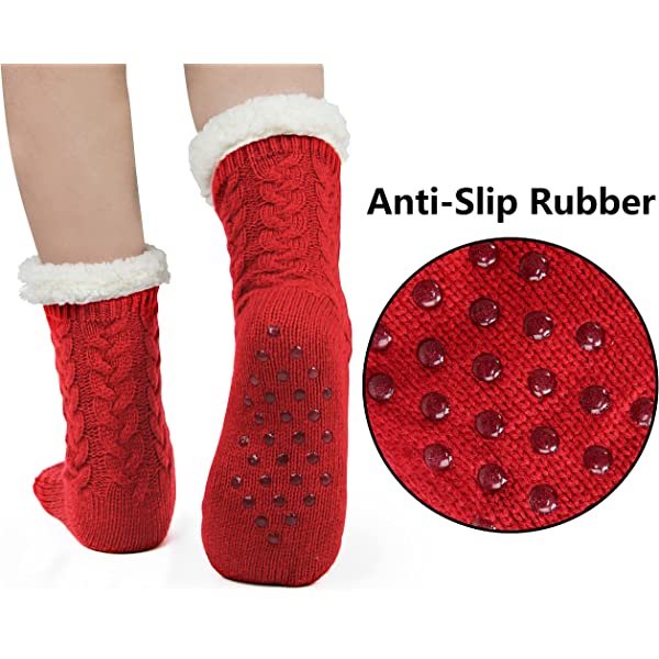 Women Winter Thick Slipper Socks