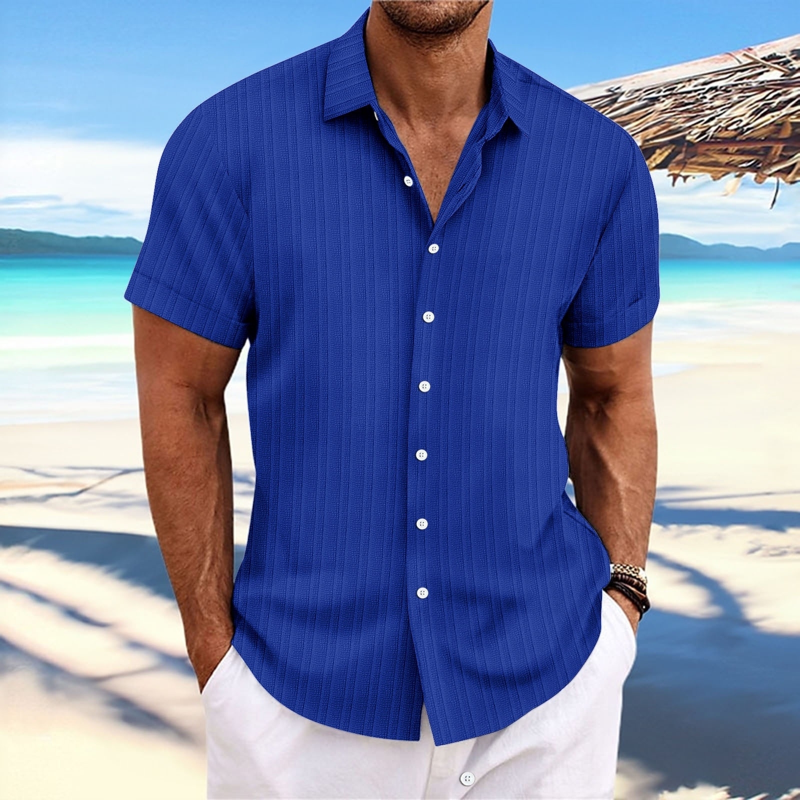 🔥Hot Sale🔥 Men's Cotton And Linen Comfortable Shirt