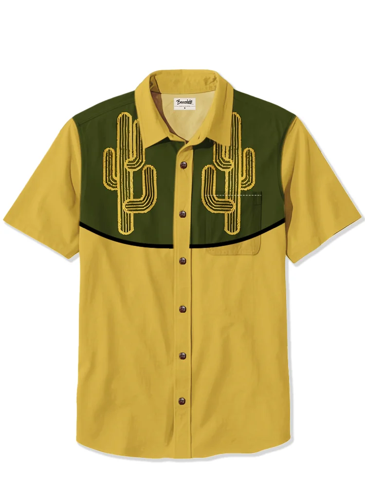 Be a Cactus Cowboy - 100% Cotton Shirt