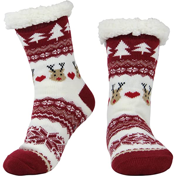 Women Winter Thick Slipper Socks