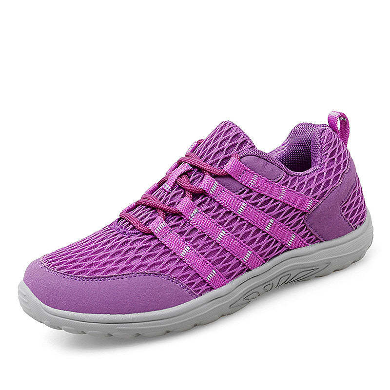 Lightweight Fashion Lace Up Casual Sneakers for Women