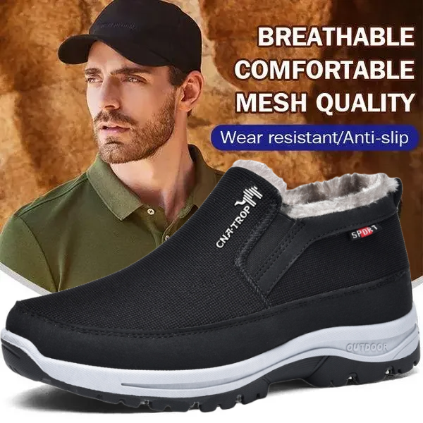 🔥LAST DAY 70% OFF🔥Men's Arch Support & Breathable and Light & Non-Slip Shoes - Proven Plantar Fasciitis, Foot and Heel Pain Relief