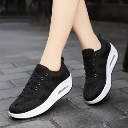 🔥Last Day Promotion 50% OFF - Women light air flying woven mesh orthopedic Sneakers