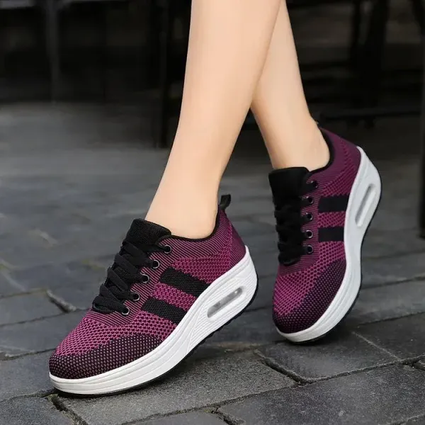 🔥Last Day Promotion 50% OFF - Women light air flying woven mesh orthopedic Sneakers
