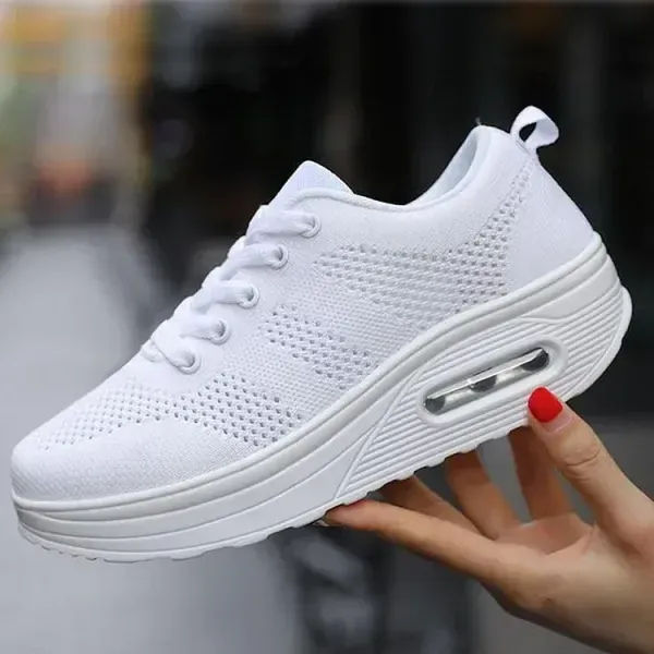 🔥Last Day Promotion 50% OFF - Women light air flying woven mesh orthopedic Sneakers