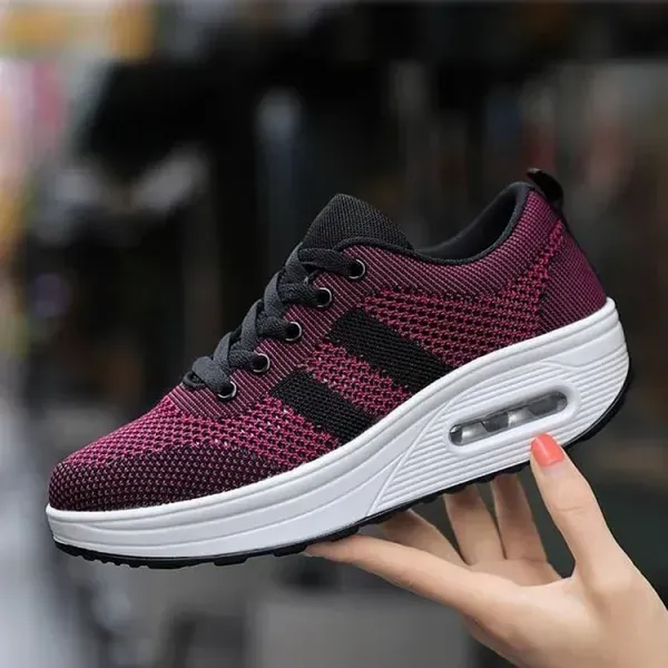 🔥Last Day Promotion 50% OFF - Women light air flying woven mesh orthopedic Sneakers