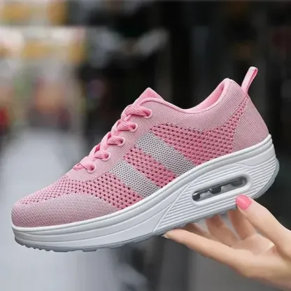 🔥Last Day Promotion 50% OFF - Women light air flying woven mesh orthopedic Sneakers