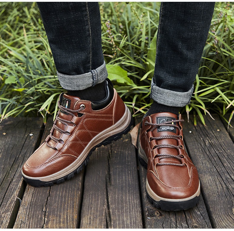 🔥Last Day Promotion 70% OFF 🎁Men's Outdoor Comfy Arch Support Waterproof Walking Shoes - 2011