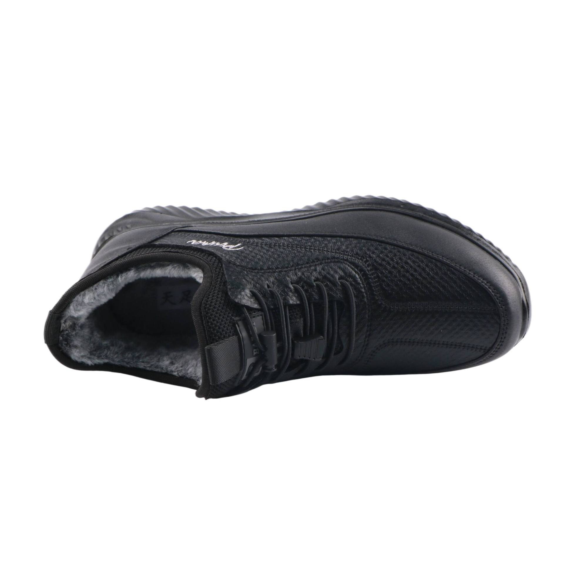 🔥On This Week Sale 70% OFF🔥 Men's Casual Warm Snow Boots, Ankle Height, Fabric Lining, Rubber Sole, Solid Color, Outdoor Footwear - W019