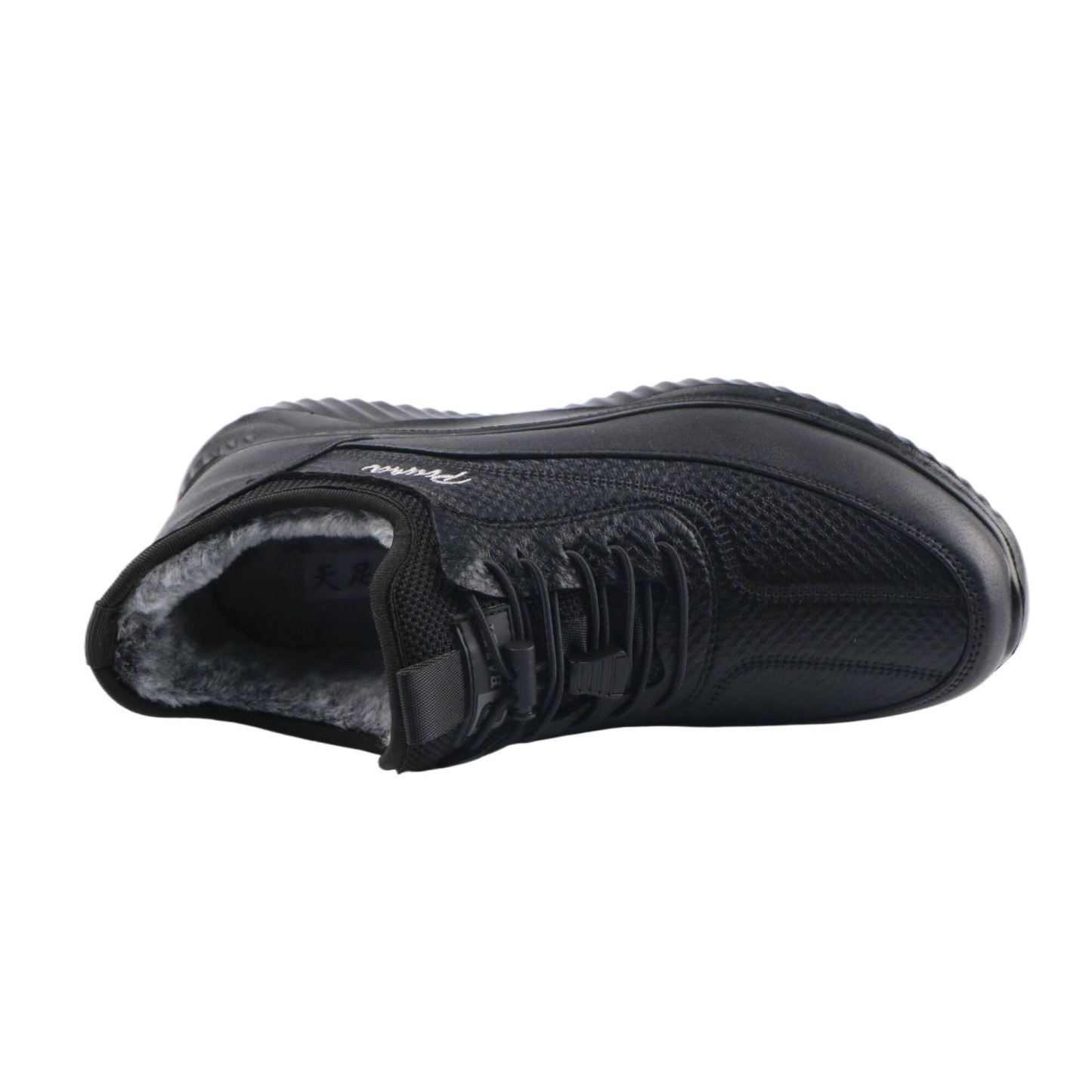 🔥On This Week Sale 70% OFF🔥 Men's Casual Warm Snow Boots, Ankle Height, Fabric Lining, Rubber Sole, Solid Color, Outdoor Footwear - W019