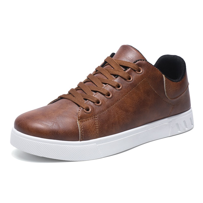 🔥Last Day Promotion 70% OFF 🎁 Men's Casual Leather Good Arch Support & Non-slip Outdoor Breathable Walking Shoes - 6801