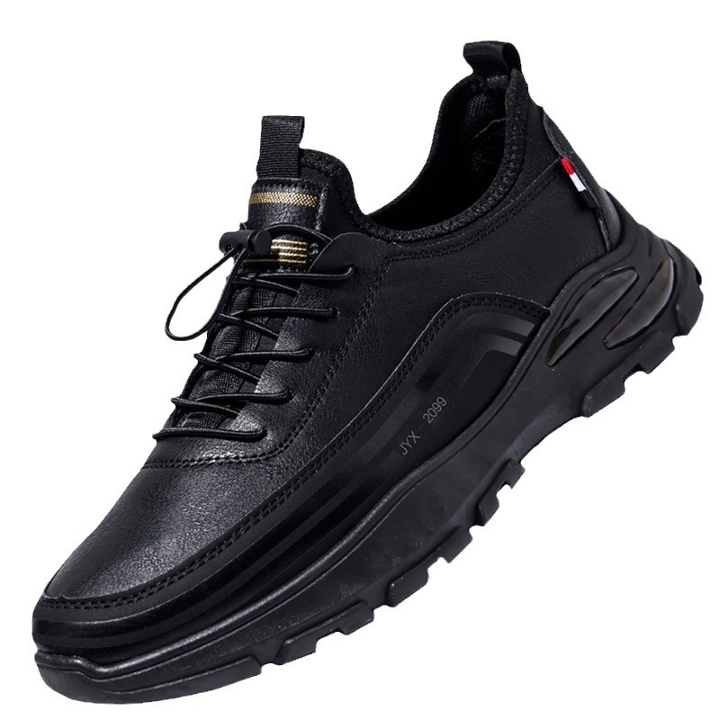 🔥Last Day Promotion 70% OFF 🎁 Men's Casual Leather Good Arch Support & Non-slip Outdoor Breathable Walking Shoes - 6803