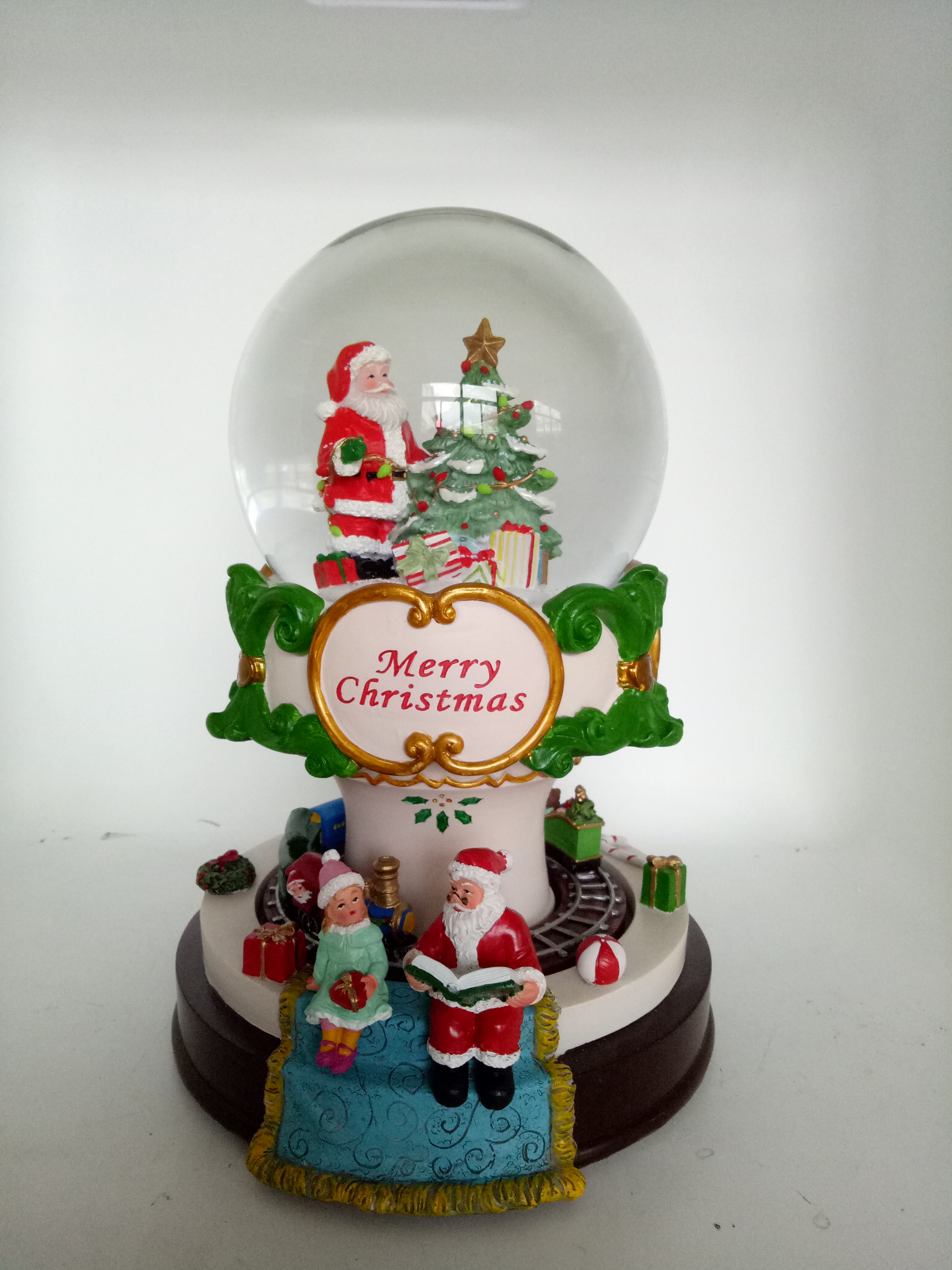 Christmas Snow Globe: 85/100/120/150mm Santa Claus Waterball