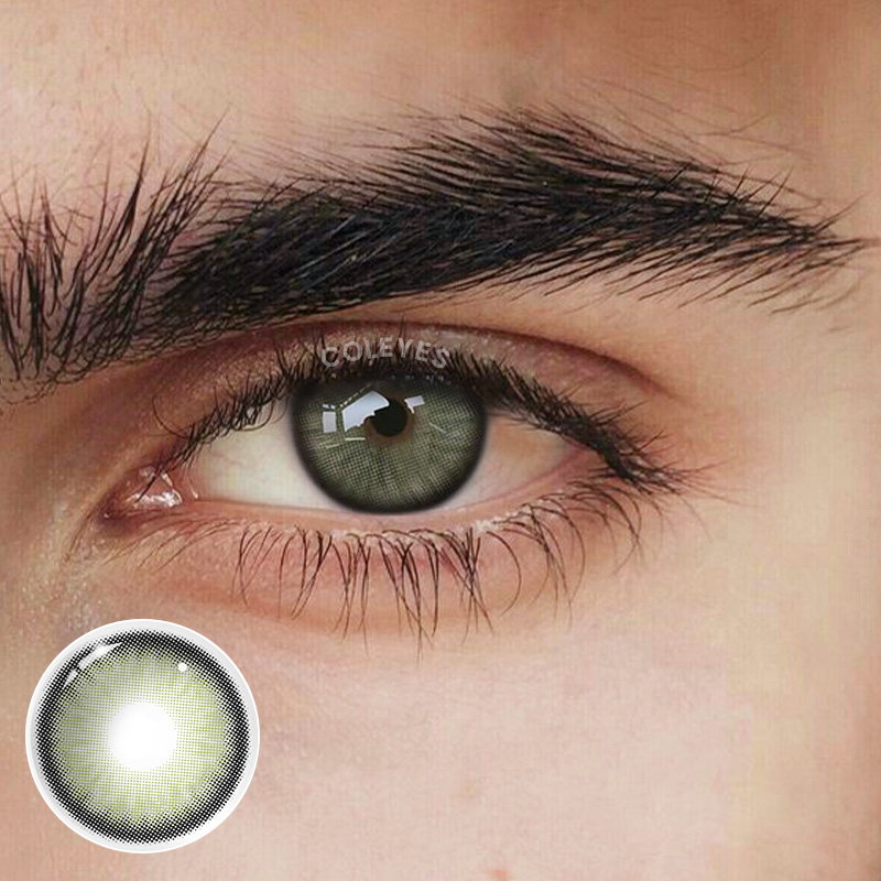 Coleyes Norko Grüne farbige Kontaktlinsen für Männer - image 1