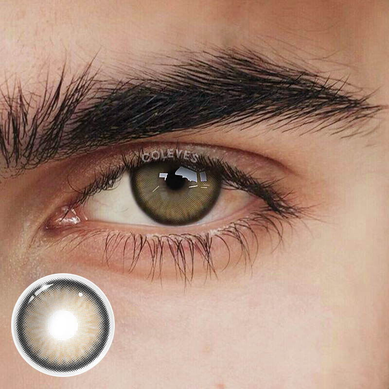 Coleyes Norko Braune farbige Kontaktlinsen für Männer - image 1