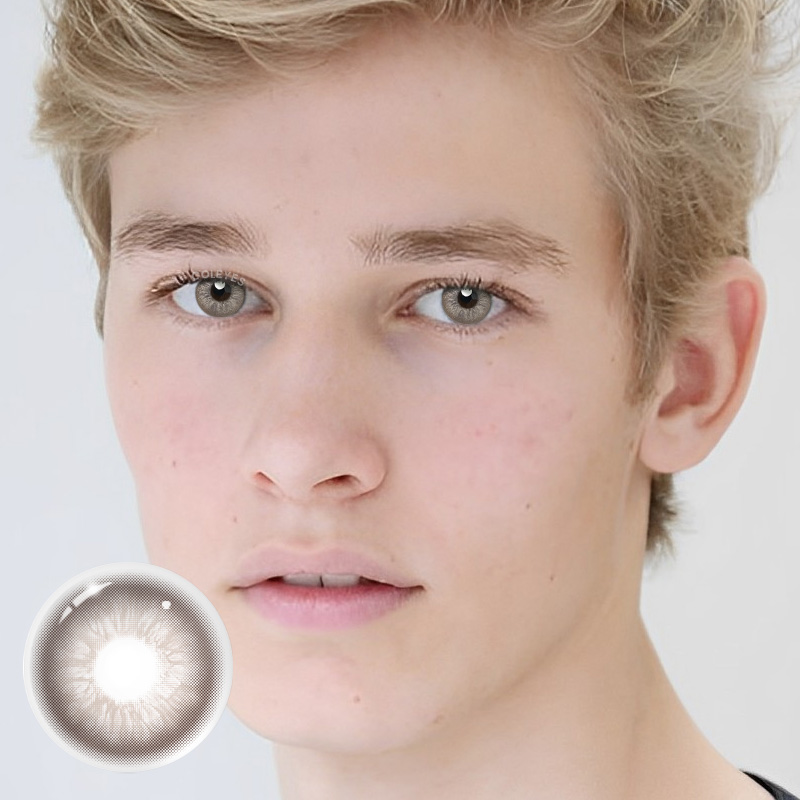 Coleyes No Makeup Friday – Braune farbige Kontaktlinsen für Männer - image 3