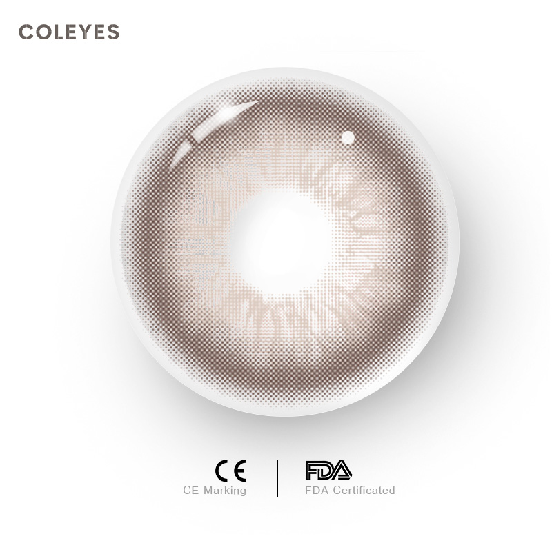 Coleyes – No Makeup Friday – Braune, farbige Kontaktlinsen mit Sehstärke für das Jahr - image 8