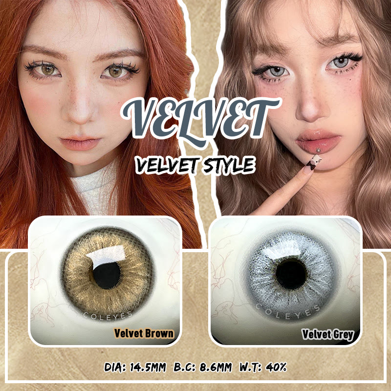 Coleyes Velvet Brown Pro Jahres-Farbkontaktlinsen - image 12