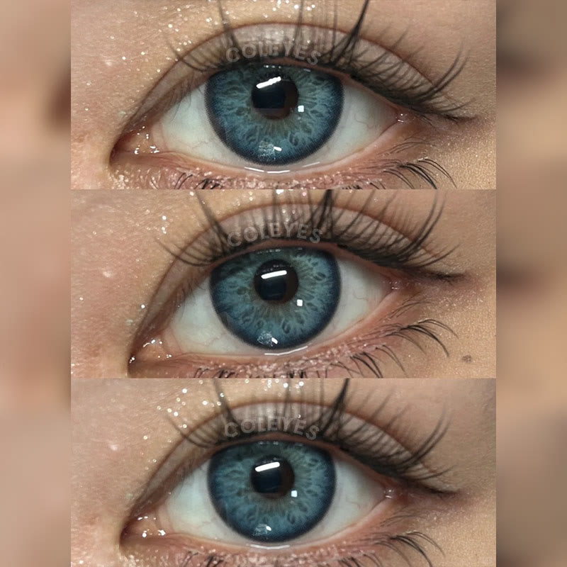 Coleyes Maya Blue farbige Jahreskontaktlinsen mit Sehstärke - image 4