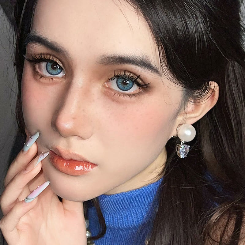 Coleyes Maya Blue farbige Jahreskontaktlinsen mit Sehstärke - image 9