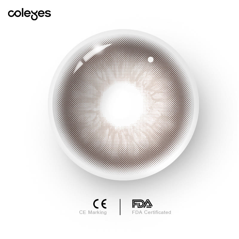 Coleyes – No Makeup Friday – Braune, farbige Kontaktlinsen mit Sehstärke für das Jahr - image 8