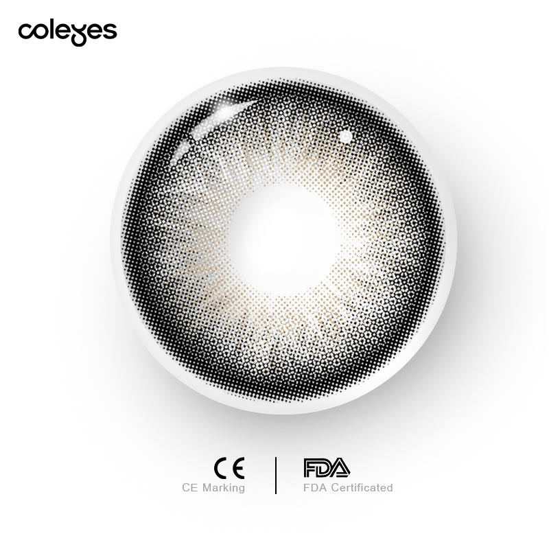 Coleyes Barbie Schwarze farbige Jahreskontaktlinsen mit Sehstärke - image 8