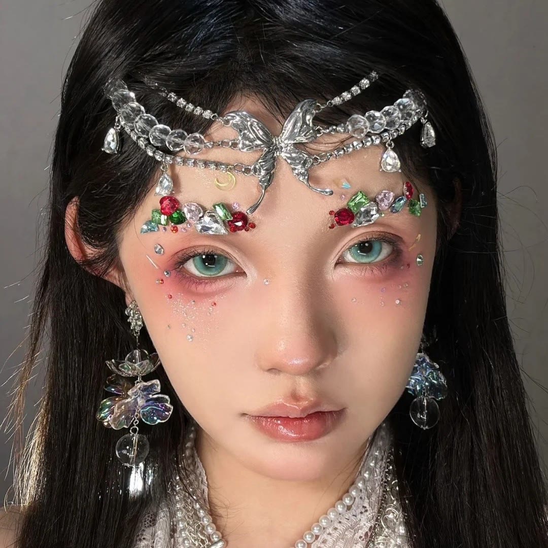 Coleyes Lovejoy Grüne farbige Jahreskontaktlinsen mit Sehstärke - image 8