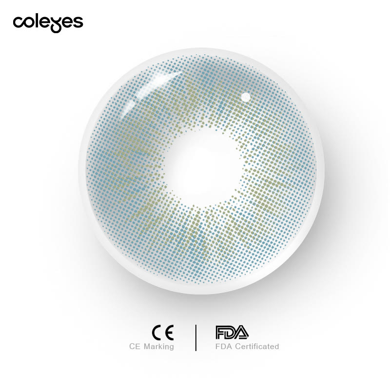 Coleyes Maze Blue Farbige Jahreskontaktlinsen - image 10