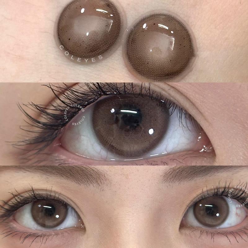 Coleyes Bare Brown 6-Monats-Kontaktlinsen mit Sehstärke - image 6