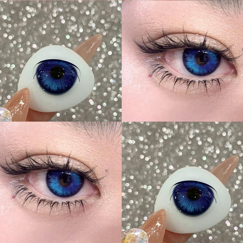 Coleyes Morpho Blue Farbige Kontaktlinsen mit Sehstärke für 6 Monate - image 5