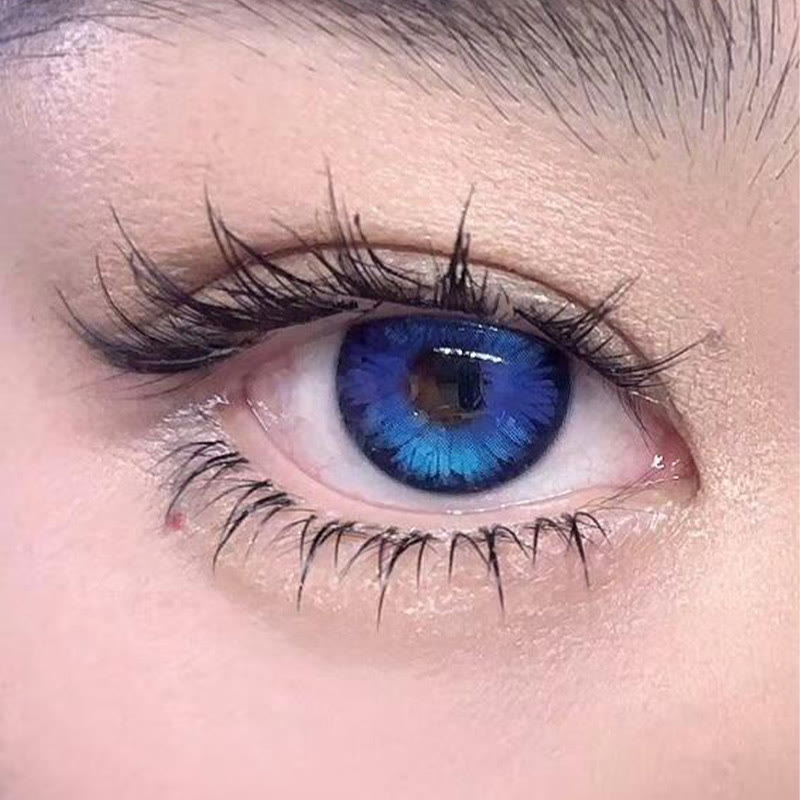 Coleyes Morpho Blue Farbige Kontaktlinsen mit Sehstärke für 6 Monate - image 4