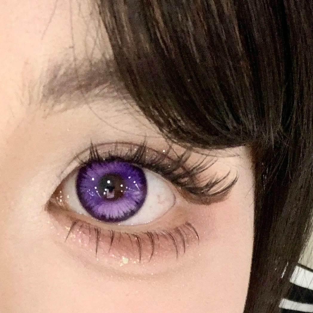 Coleyes Morpho Violet Farbige Kontaktlinsen mit Sehstärke für 6 Monate - image 4