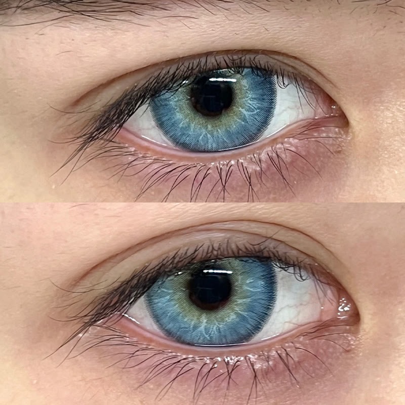 Coleyes Hera Blue 6-Monats-Kontaktlinsen mit Sehstärke - image 5