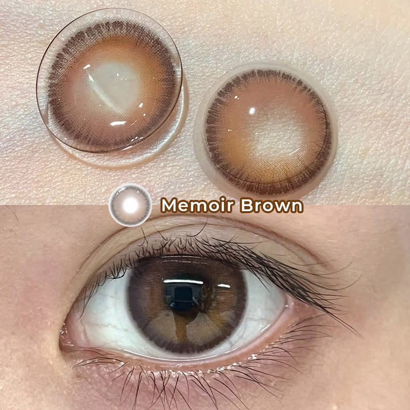 Coleyes Memoir Brown 6-Monats-Farbkontaktlinsen - image 5