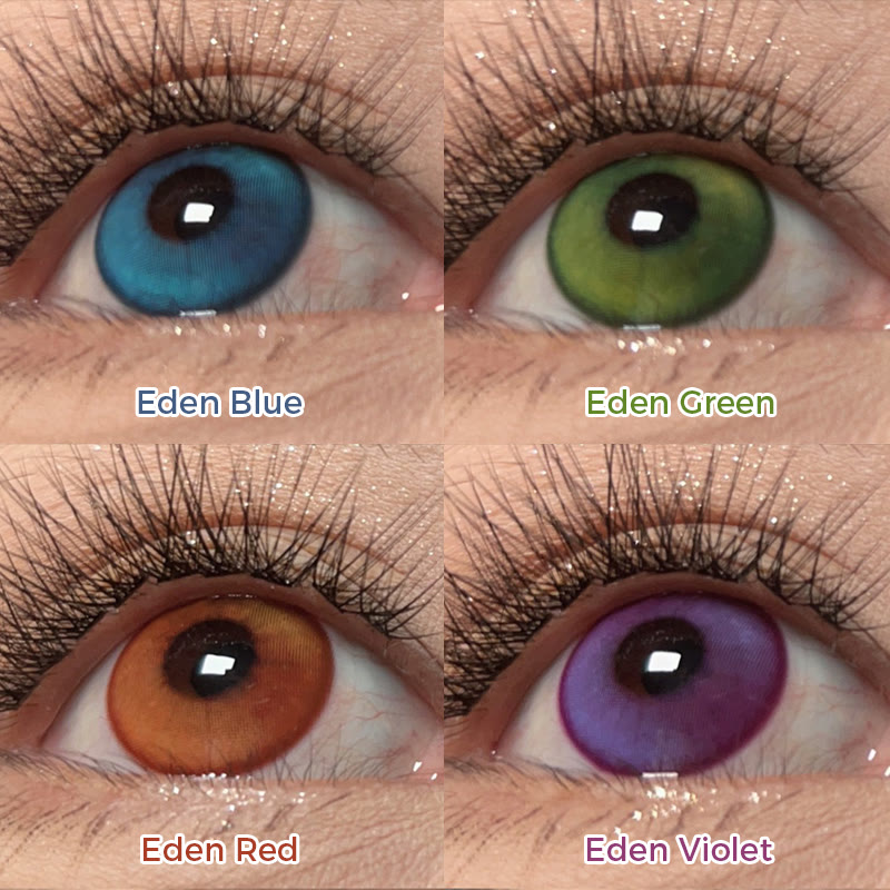 Coleyes Eden 4-Farben-Packung 1-Tages-Cosplay-Kontaktlinsen - 2-Farben-Packung (1-Tages-Packung) - ODDY07_4color - 0,00 - image 1