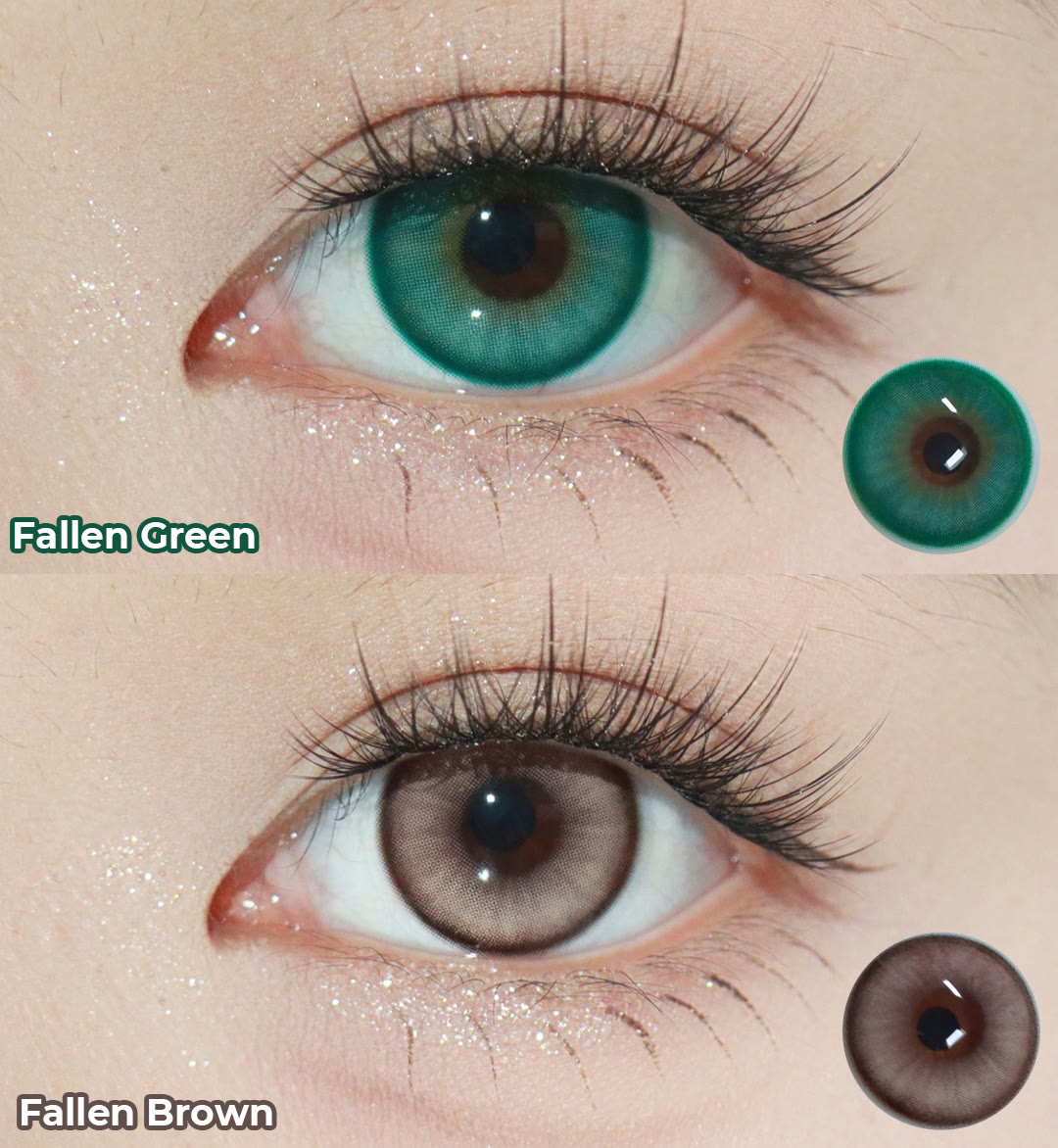 Coleyes Fallen 2-Farben-Packung 1-Tages-Cosplay-Kontaktlinsen - image 2