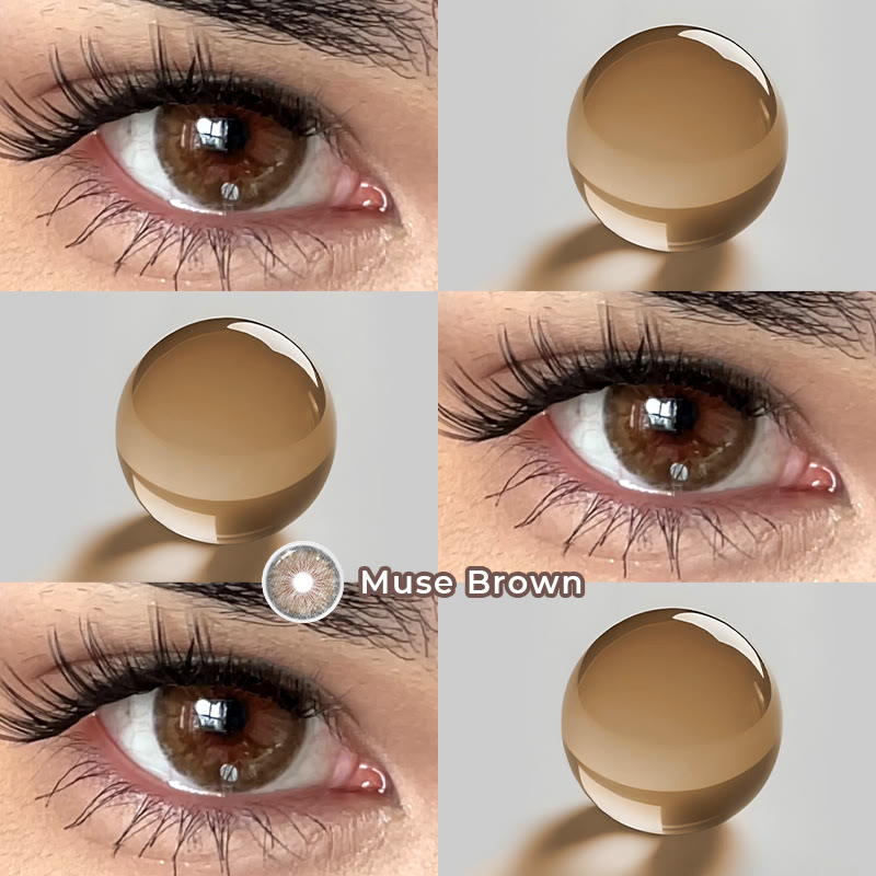 Coleyes Muse Brown Jahres-Farbkontaktlinsen - image 6