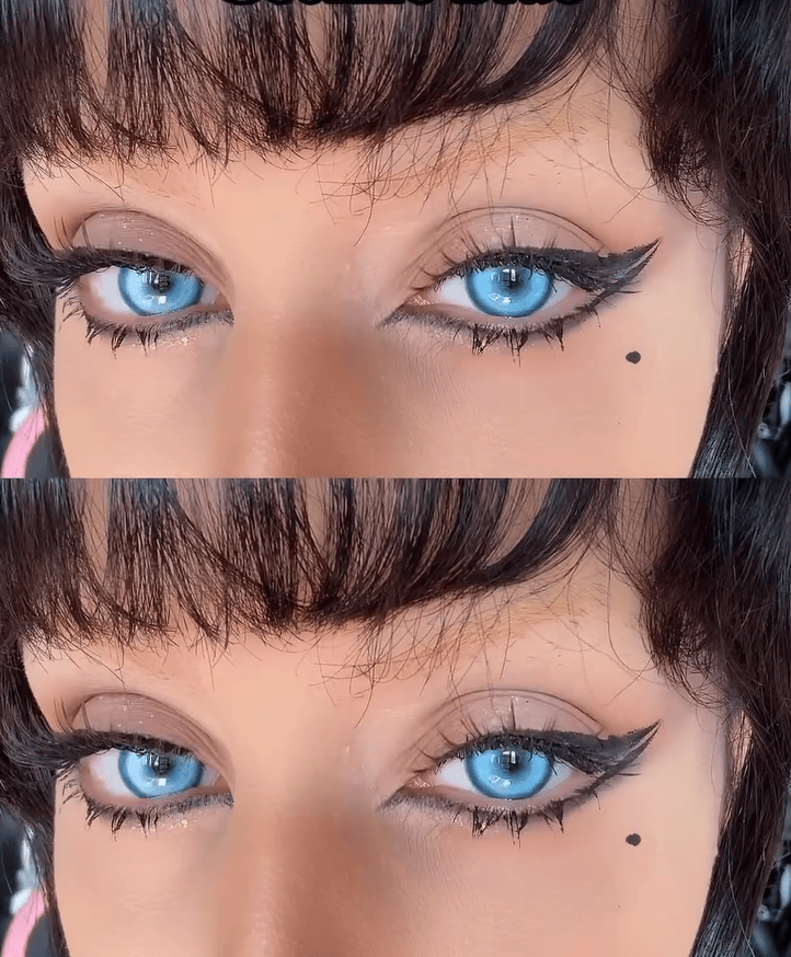 Coleyes Cosmic Blue 1-Tages-/1-Jahres-Kontaktlinsen mit Sehstärke für Cosplay - image 6