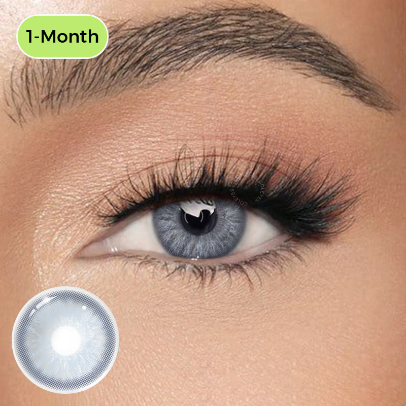 Coleyes K-Eyes Blaue Monats-Kontaktlinsen mit Sehstärke - K-Eyes Blue (monatlich) - -8,00 - COMON_C3-3 (HB350-3) - image 1