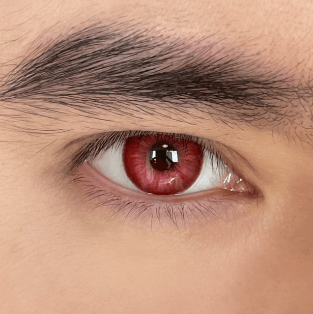 Coleyes Core 2-Farben-Packung 1-Tages-Cosplay-Kontaktlinsen - Core Red (1-Tages) - OD_DY14_RD - 0,00 - image 2